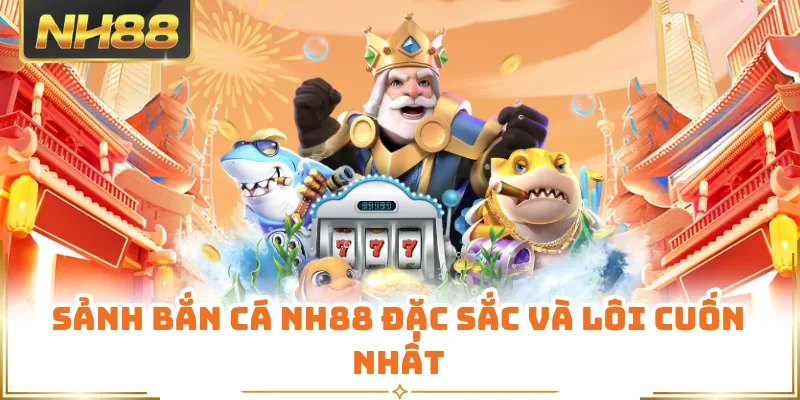 Sảnh bắn cá NH88 đặc sắc và lôi cuốn nhất